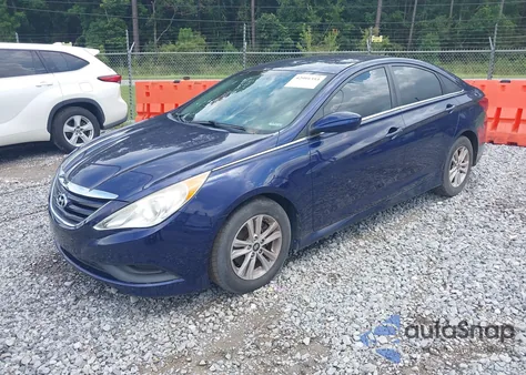 2014 Hyundai Sonata Gls из США, поврежденный, VIN 5NPEB4AC8EH853482